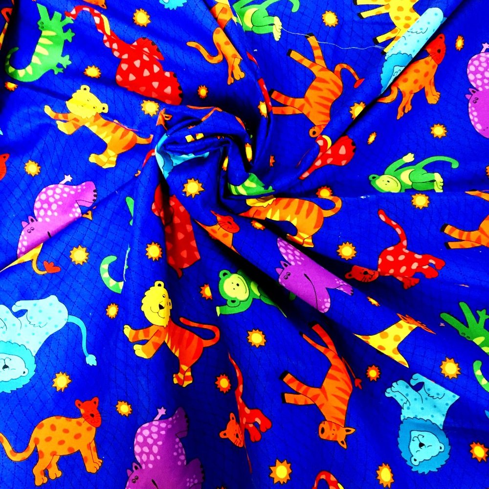 CRANSTON VIP Safari Animal Print 100% Cotton 1 Yrd Fabric